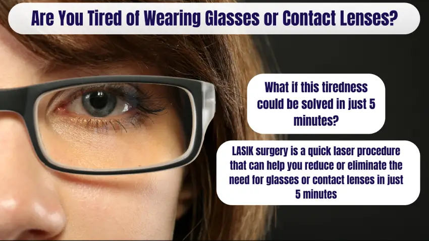 Are You Tired of Wearing Glasses or Contact Lenses?