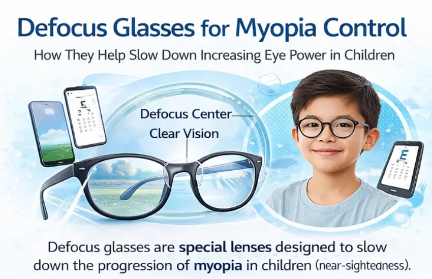 Defocus Glasses for Myopia Control