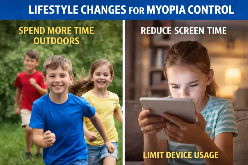 How Lifestyle Changes Can Help Control Myopia